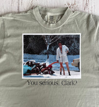 Load image into Gallery viewer, You Serious, Clark? || Taupe Short Sleeve Shirt
