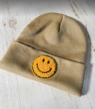 Load image into Gallery viewer, Smiley Embroidered Beanie
