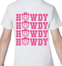 Load image into Gallery viewer, Howdy Cowgirl || Toddler Tee PREORDER

