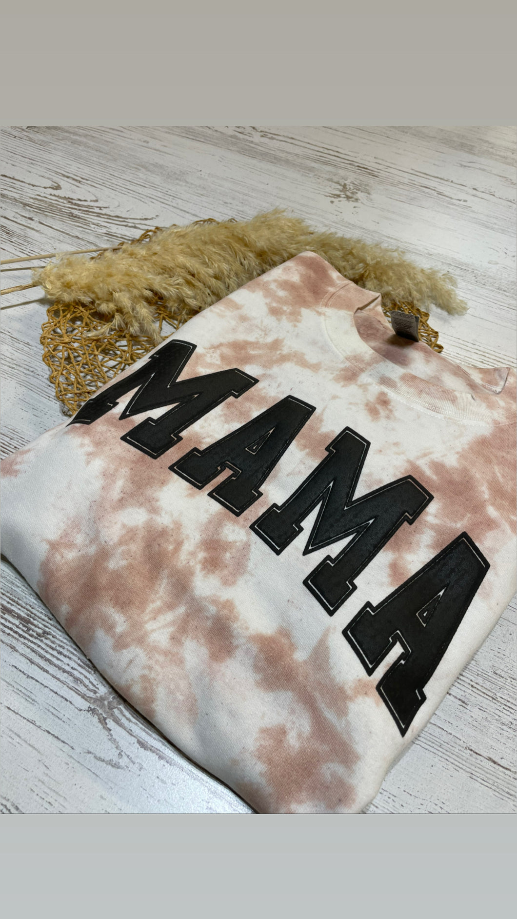 Mama Tie Dye || Crew Neck