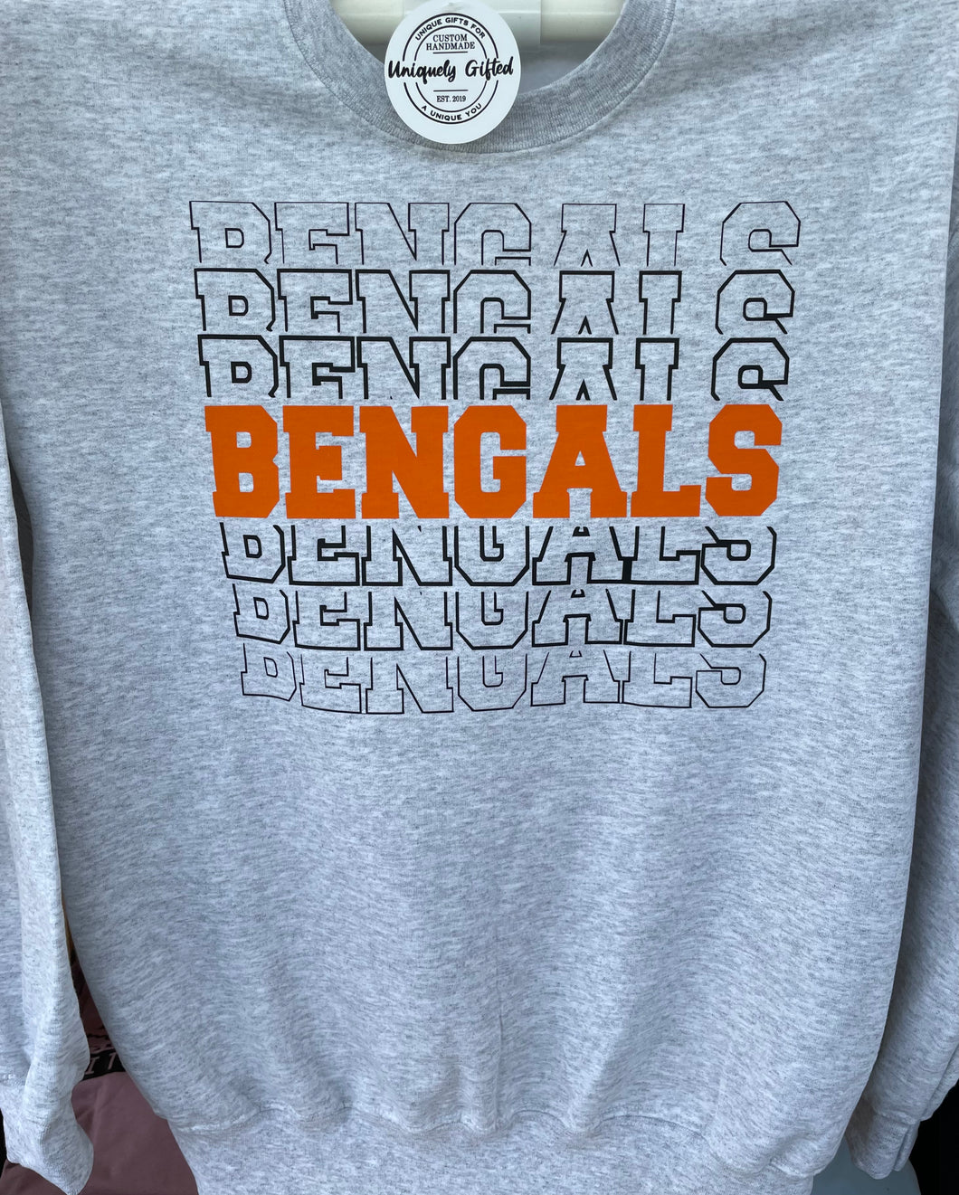 Bengals Grey Sweatshirt